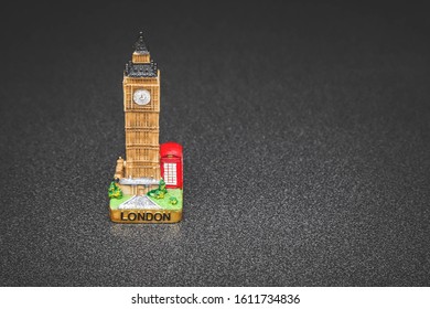 OREBRO, SWEDEN - DECEMBER 29, 2019: Big Ben Small Souvenir From London, England