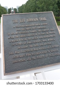 Oregon, AUG 7, 2009 - Exterior View Of The Michael Johnson Track Of Nike World Headquarters