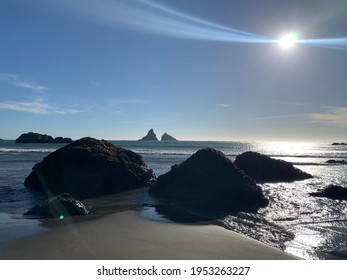 Oregon Coast In Brookings Oregon