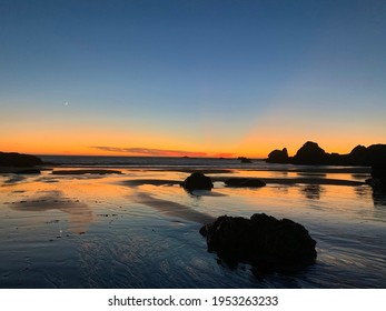 Oregon Coast In Brookings Oregon