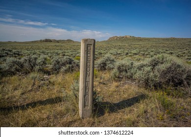 Oregon Trail Sign Post