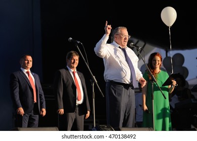 Orel, Russia - August 05, 2016: Orel City Day. Vladimir Zhirinovsky Speaking On Stage