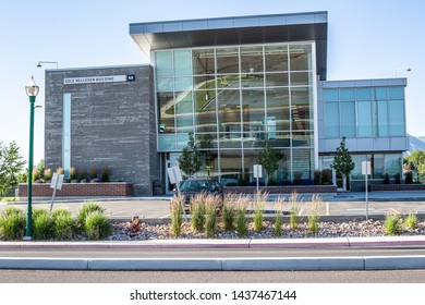 OREM, UTAH / UNITED STATES - JUNE 28 2019: Cole Nellesen Building, Utah Valley University