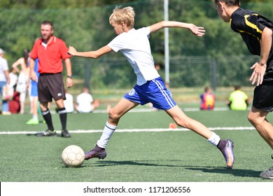 Kids Soccer Images Stock Photos Vectors Shutterstock