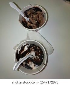 Oreo Cookies Vanilla Ice Cream And Butter Scotch Ice-cream 