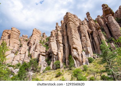 Organ Pipe Rock Formation Chiricahua National Stock Photo 1294480528 ...