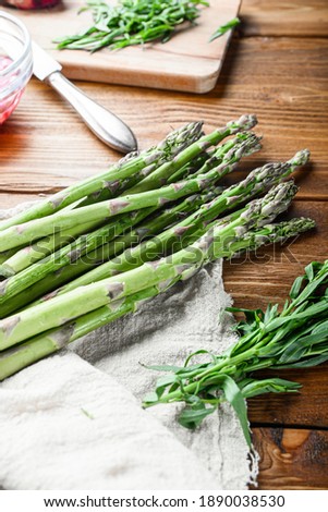 Similar – Grüne Spargel kochen