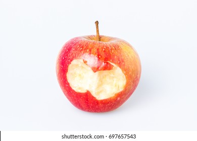 Bitten Apple Images, Stock Photos & Vectors | Shutterstock