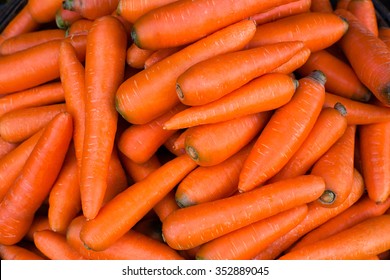 Organic carrot. Food background.