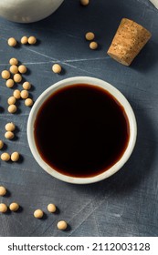 Organic Dark Soy Tamari Sauce In A Bowl