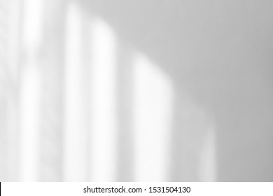 Organic drop diagonal shadow on a white wall, overlay effect for photo, mock-ups, posters, stationary, wall art, design presentation
