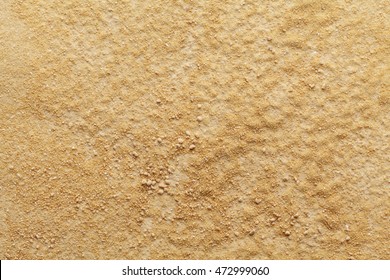 Organic dry powder of Indian frankincense, Salai or shallaki (Boswellia serrata). Macro close up background texture. Top view.
