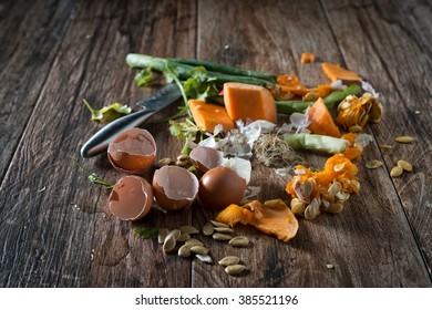 Organic Leftovers Waste Vegetable Ready Recycling Stock Photo (Edit Now ...