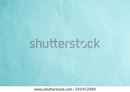 Organic light blue paper kraft background texture in soft white plain teal concept for pale letter book page pattern, turquoise matt for canvas black wall. Cyan pastel mint green scrap page.Aqua paper