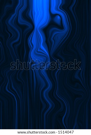 organic pattern in midnight blue