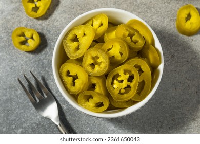 Organic Pickled Jalapeno Peppers in a Jar