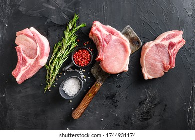 Variety Raw Black Angus Prime Meat Stock Photo (Edit Now) 708645067