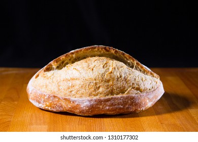 Organic Sourdough Bread Fresh Out Of The Oven