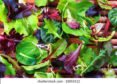 Organic Spring Mix Lettuce - Powered by Shutterstock