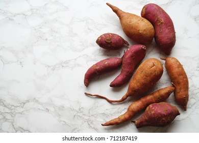 Organic sweet potatoes
