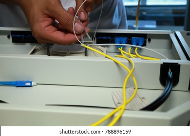 Organized In Fiber Optic Cable Placement.