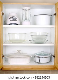 Organized Kitchen Cupboard