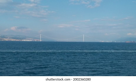 Orhangazi Bridge And Marmara Sea