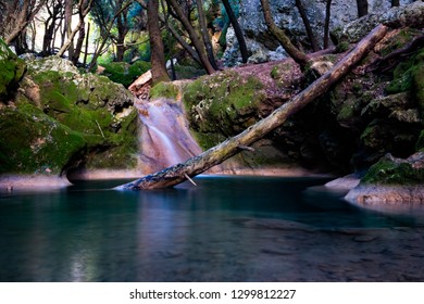 Orient Waterfall, Mallorca. Spain