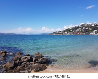 Oriental Bay Beach Wellington New Zealand