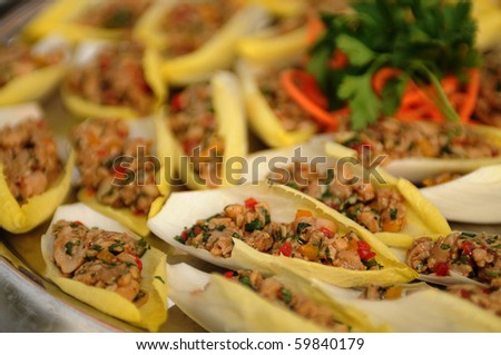 Oriental Chicken Cups