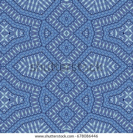 Oriental seamless wallpaper tiles pattern, based on bark of palm tree 