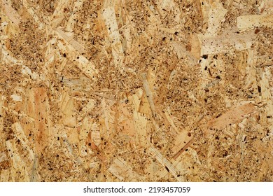 Oriented Strand Board Detail - Panel Made Of Compressed Layers Of Adhesives And Wood Strands