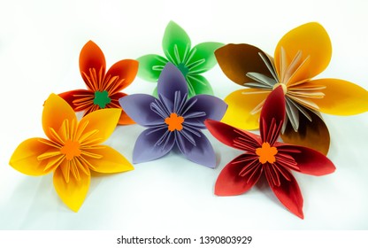 Origami Blumen Stockfotos Bilder Und Fotografie Shutterstock