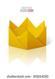 Origami Paper Crown