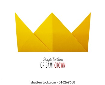 Origami Paper Crown