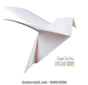 Origami Paper Dove