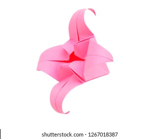 Origami Paper Lily Stock Photo 1267018387 | Shutterstock
