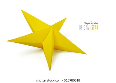 Origami Paper Star