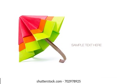 Origami Paper Umbrella