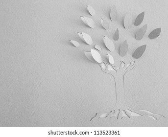 Origami Tree