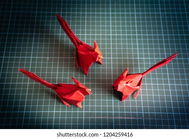 origami wolf instructions