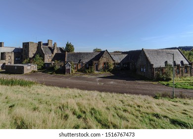 The Original Admin Block At Bangour Village Hospital; Dechmont, Near Livingston, Scotland.  The Site Has Been Unused Since The Last Patients In 2004.