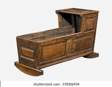 Antique Wooden Cradle Hd Stock Images Shutterstock