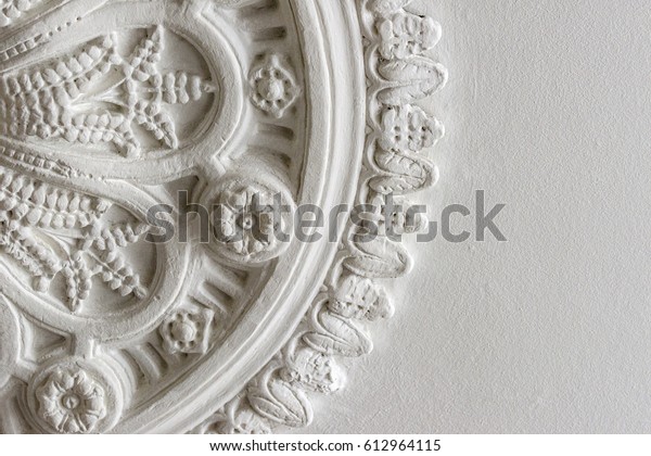 Original Ceiling Rose Which Found Victorian Stock Photo Edit Now