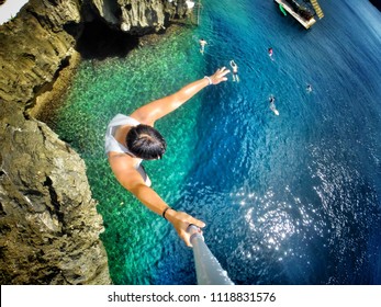 Original Cliff Diving Photo 