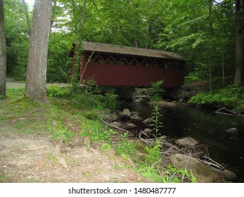 Original Covered Bridge From Killingworth, Connecticut