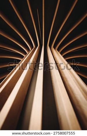 The original framework of the house was made of solid oak