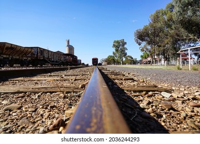 The Original Ghan Railway Running From Port Augusta To Alice Springs