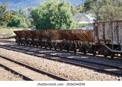 The Original Ghan Railway Running From Port Augusta To Alice Springs