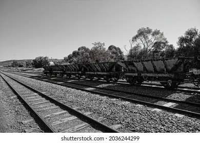 The Original Ghan Railway Running From Port Augusta To Alice Springs